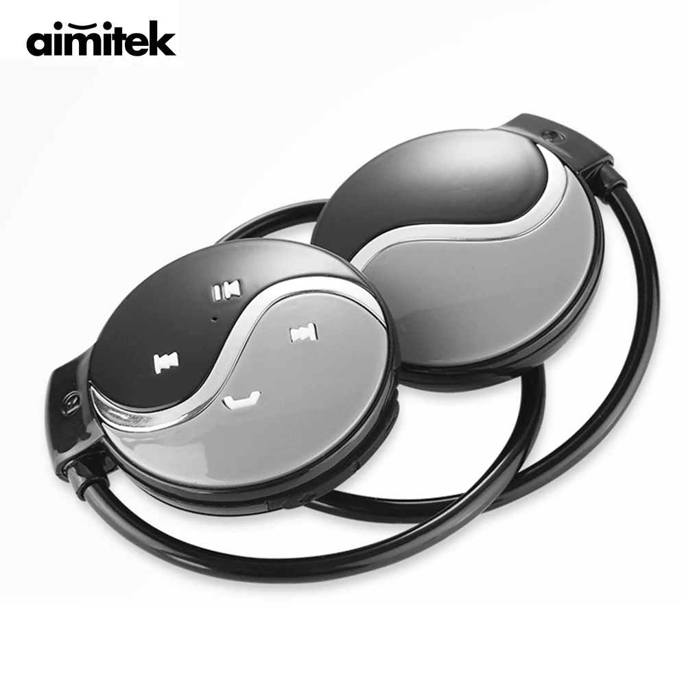 Bluetooth наушники Aimitek Mini 603 с микрофоном и поддержкой TF карты|Наушники гарнитуры| |