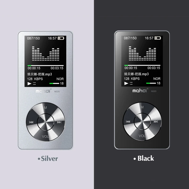 HIFI без потерь MP3 музыкальный плеер 8 Гб рекордер FM видео электронная книга часы Спорт TF расширение до 128G 1,8 дюймов TFT бесплатно 3,5 мм аудио кабель