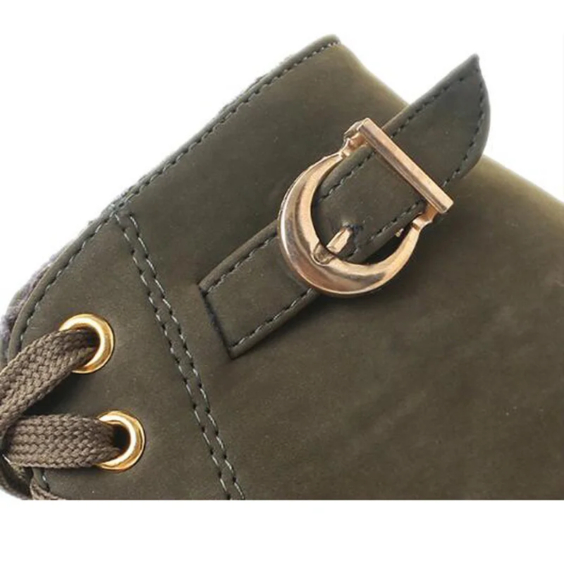 Ankle boots women 2019 new elegant square heel shoes woman high solid color vintage fur lace-up | Обувь