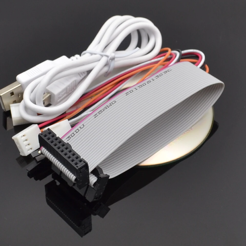 ST-LINK V2 ST LINK STM8 STM32 загрузчик+ DVD