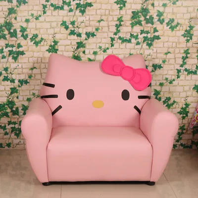Луи мода дети учатся диван Принцесса hello kitty Набор милый мультфильм - Цвет: Single person