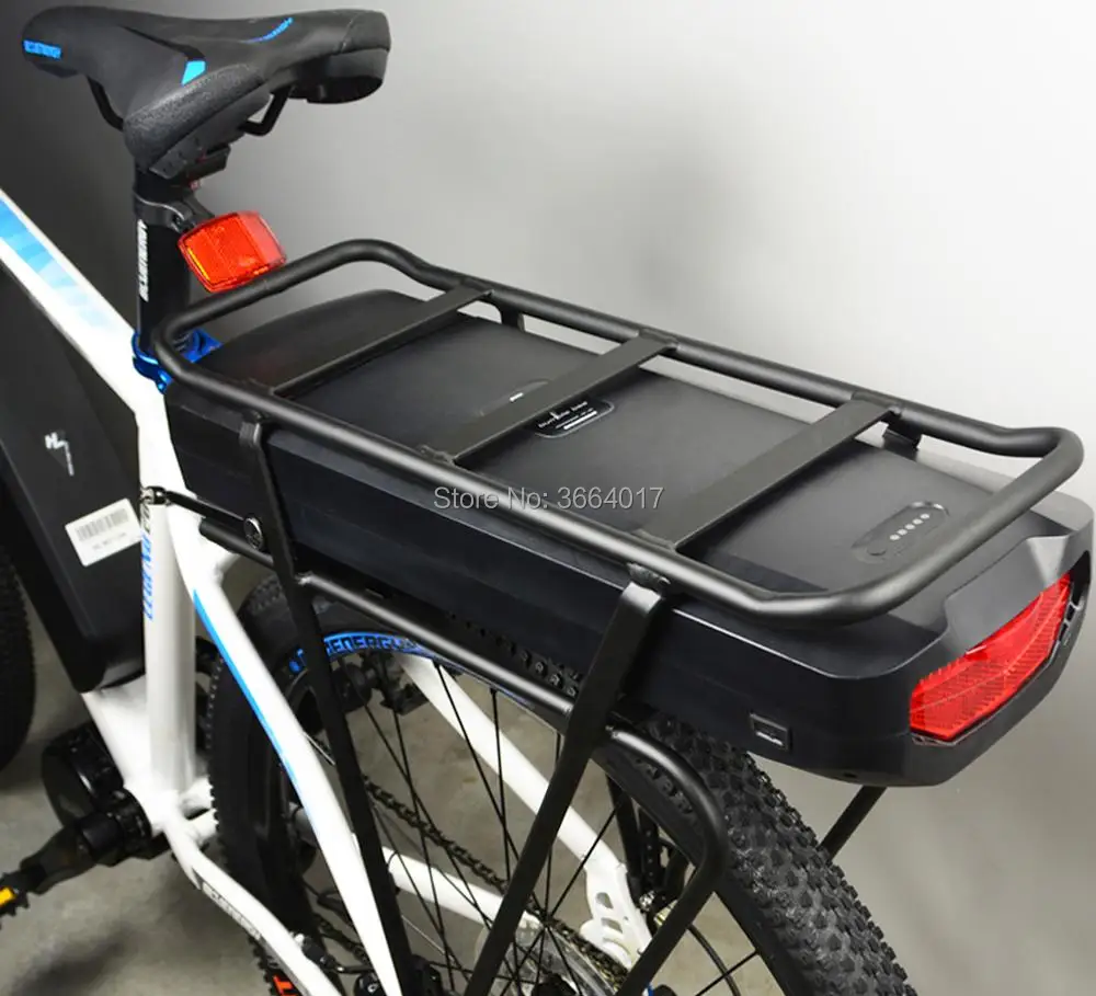 

Free shipping 48V 500W 750W 1000W 1500W rear rack 52V 18Ah/20Ah/22Ah/23Ah/24.5Ah Luggage battery carrier ebike battery for ebike