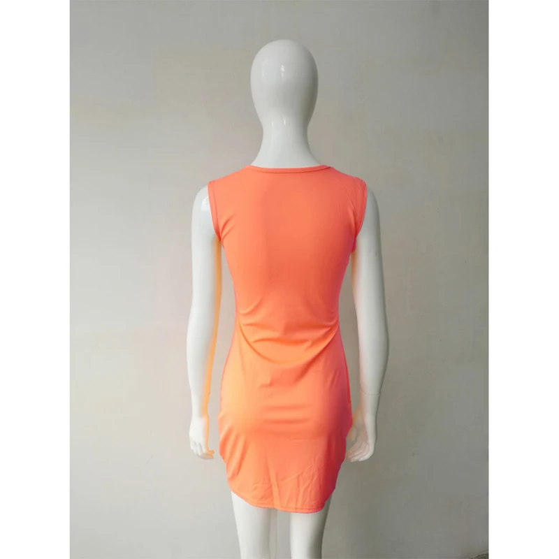 Новая Мода Женщины Дамы Sexy Рукавов Кисти Тонкий Bodycon Клубная Одежда Короткие Мини