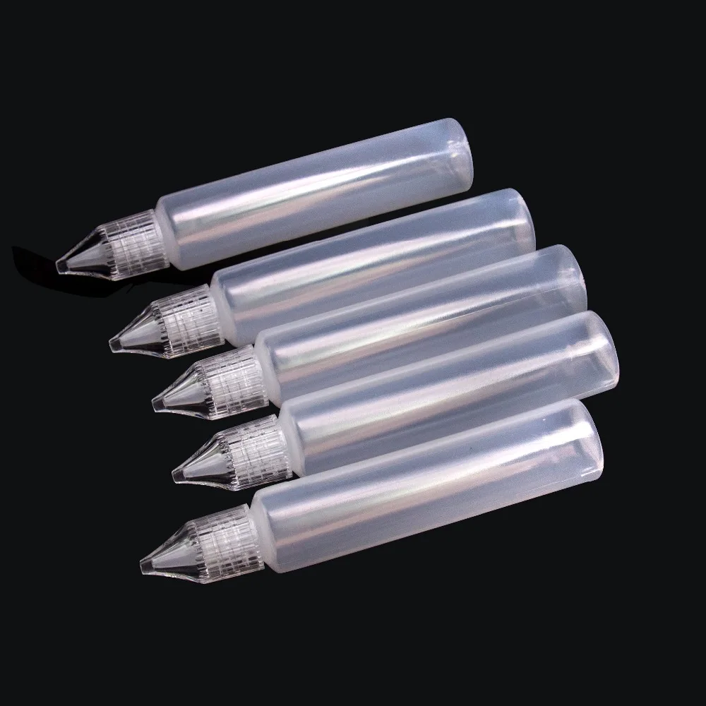 

Volcanee bottle Vape5pcs 60ml 30ml Liquid Plastic Empty Dropper with Clear Cap Juice Vape Bottle E Cigarette Accessories
