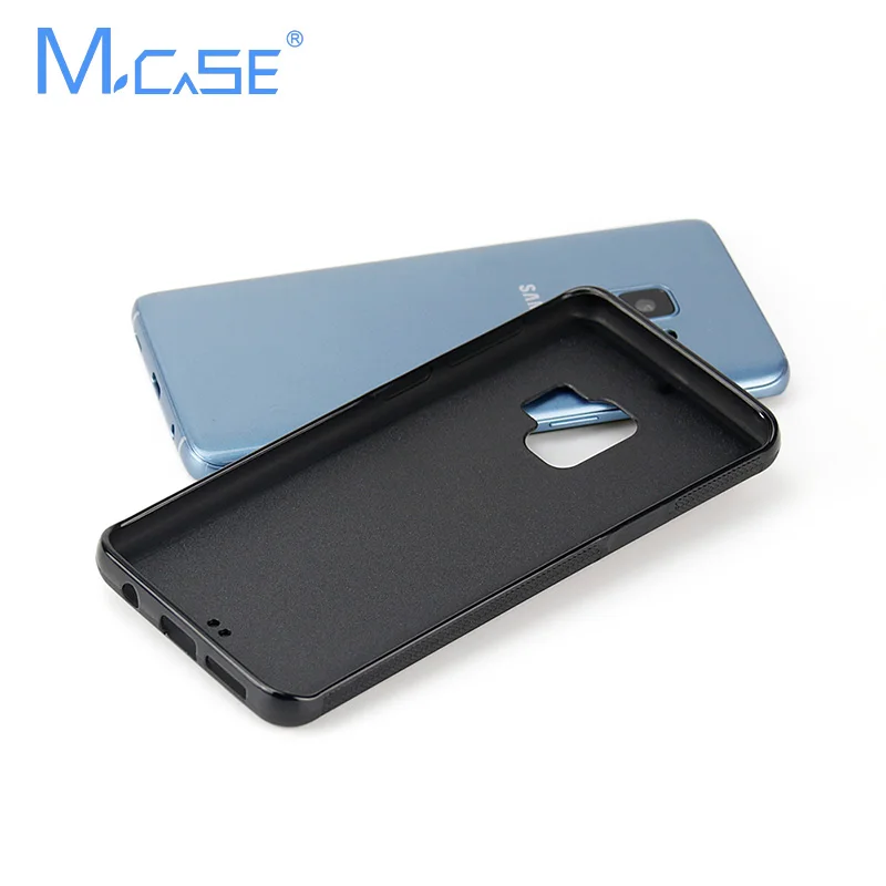 

Mcase Luxury Business Carbon Fiber Full Protection S9 Case for Samsung Cover Shockproof Soft TPU for Samsung Galaxy S9 Case