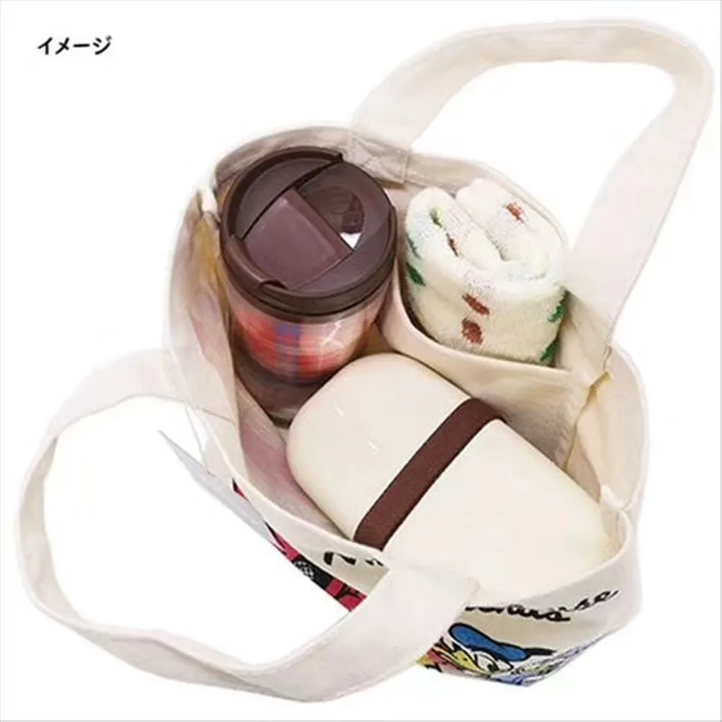Moomin литературная Милая хлопковая Холщовая Сумка на плечо Trousse Maquillage Femme дорожный Органайзер набор