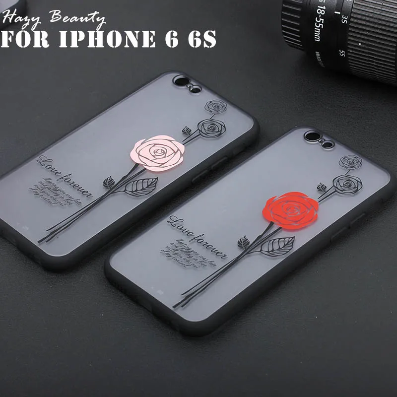 Туманно Красота пикантные Кружево Ретро Винтаж цветочные розы чехол для iPhone 6 6S