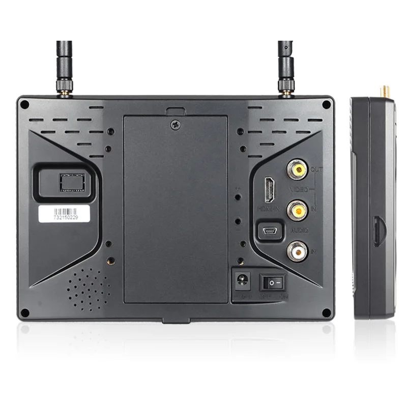 Feelworld PVR733 7 дюйм монитор с функцией DVR Dual 5 8G 32CH приемник беспроводной беспилотный