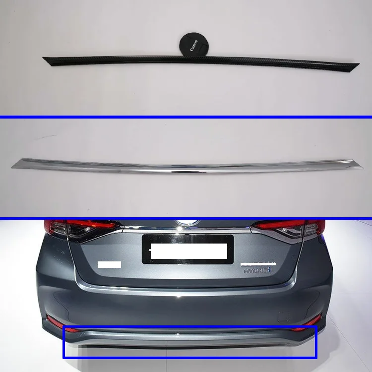 Для Toyota Sedan Corolla E210 Prestige Altis ABS защита заднего бампера защитная пластина аксессуары