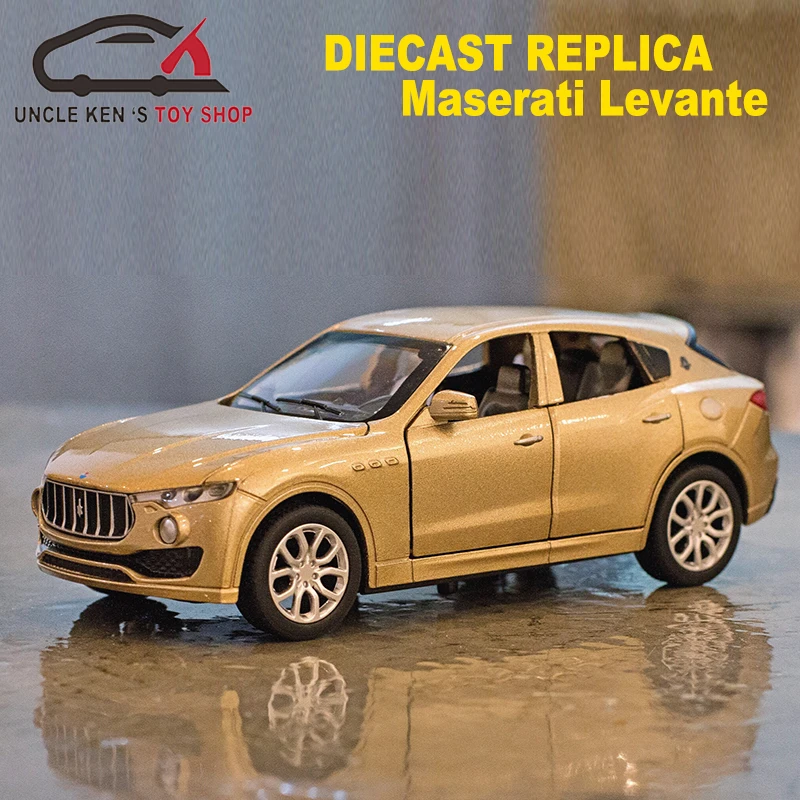 Diecast Levante Масштаб Модель автомобиля 16 см металлические игрушки для мальчиков в