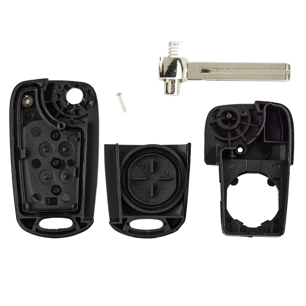 OkeyTech для Kia Rio Picanto Sportage Soul Rondo откидной Складной автомобильный ключ оболочки