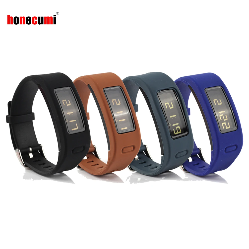 Honecumi 4 упаковка для Garmin Vivofit 1 сменный браслет с застежкой фитнес трекер занятий
