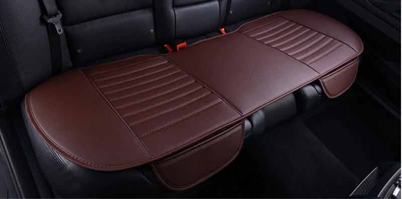 1pcs back coffee Всесезонные универсальные автомобильные подушки для сидений, автомобильные накладки, автомобильные чехлы для сидений Cadillac ATS CTS XTS SRX SLS Escalade SUV - Название цвета: 1pcs back coffee