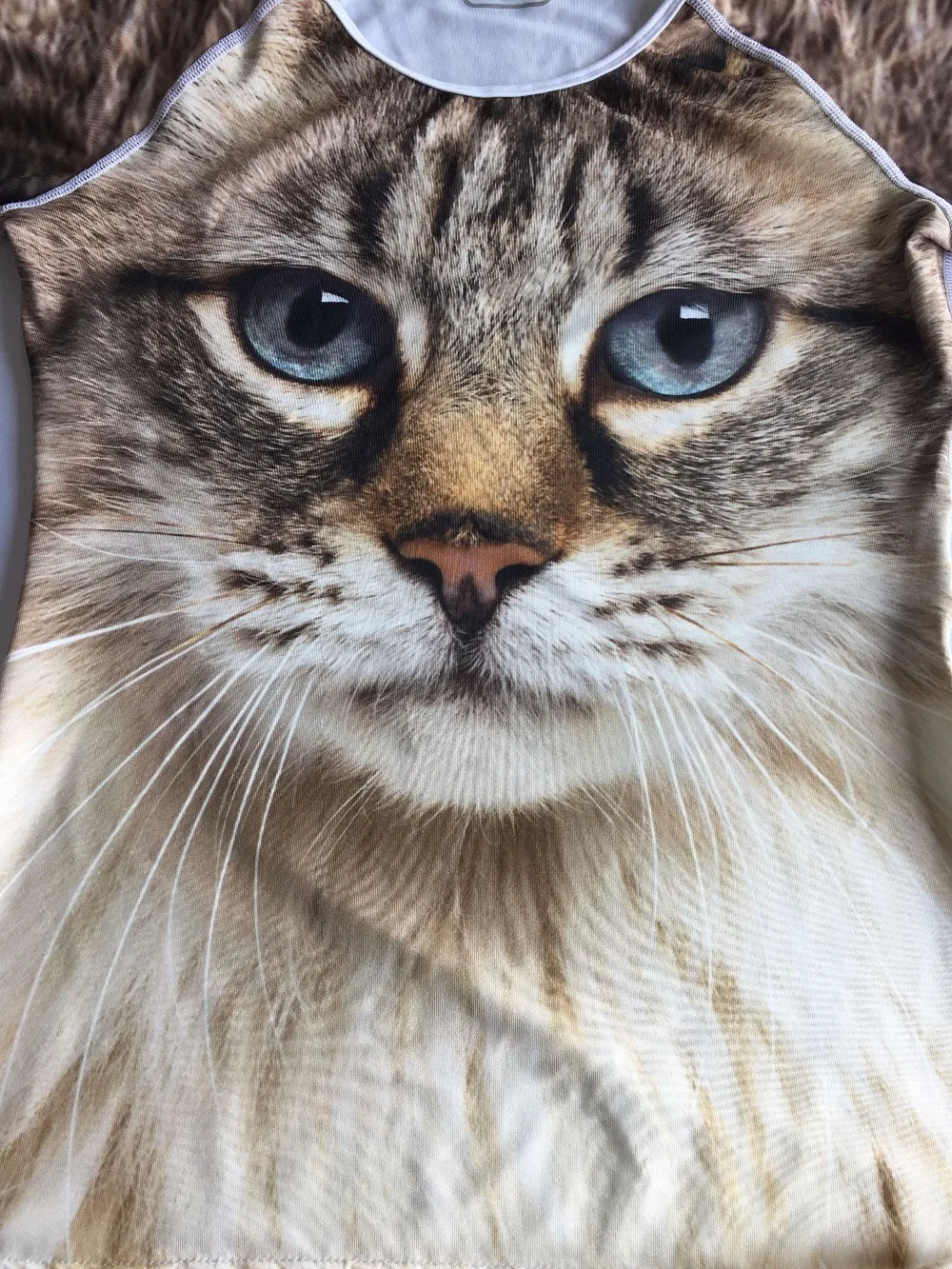 

FORUDESIGNS 2018 Cat T Shirt Women T-Shirt 3D Cat Printing t-shirt Casual for Young Girls Pretty T-shirt Femme Stylish Fashion