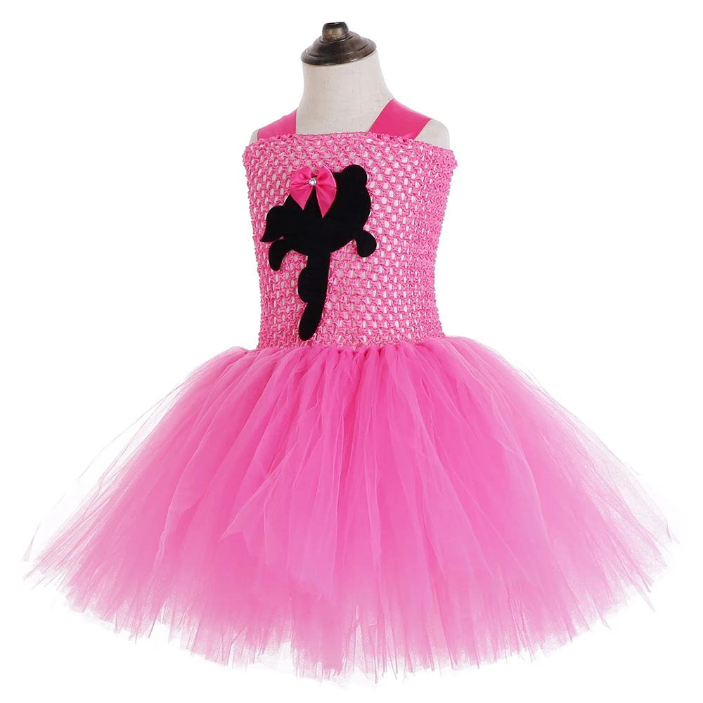 Детское платье для девочек ярко-розовое синее зеленое летающее детские платья