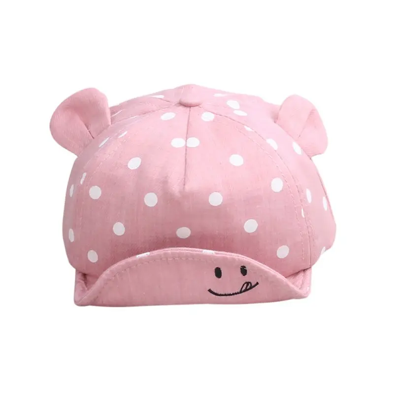 

Summer Sweet Baby Girl Boys Cap Summer 2017 Infant Sun Hat With Ear Sunscreen Baby Girl Hat Spring Baby Accessories