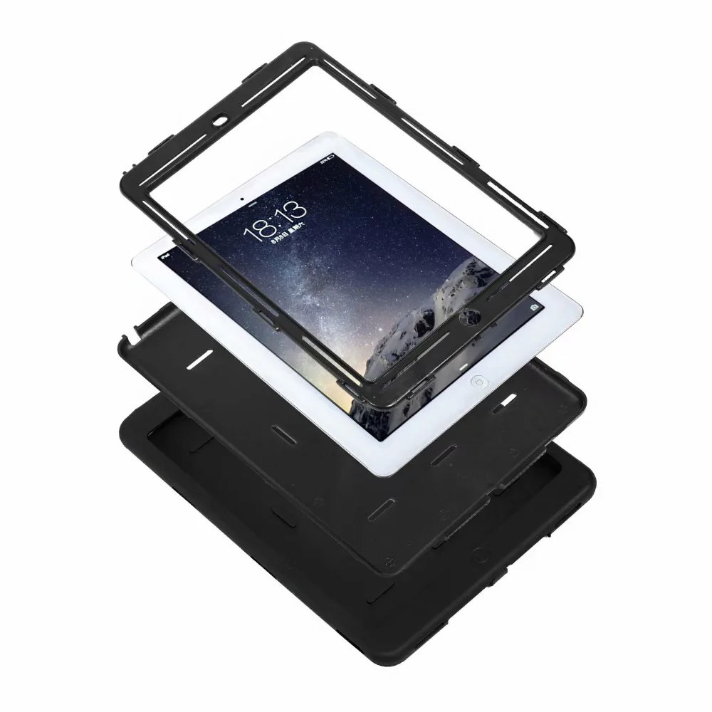 Противоударный жесткий гибридный защитный чехол для Apple iPad Air 1/2 9 7 2018 2017 6th/5th Gen |