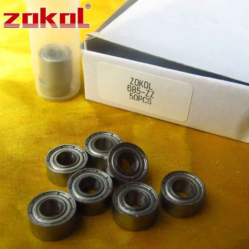 ZOKOL 685 ZZ подшипник P5Z4 миниатюрный 685ZZ радиальный шарикоподшипник 5*11*5 мм 5*11*3 |