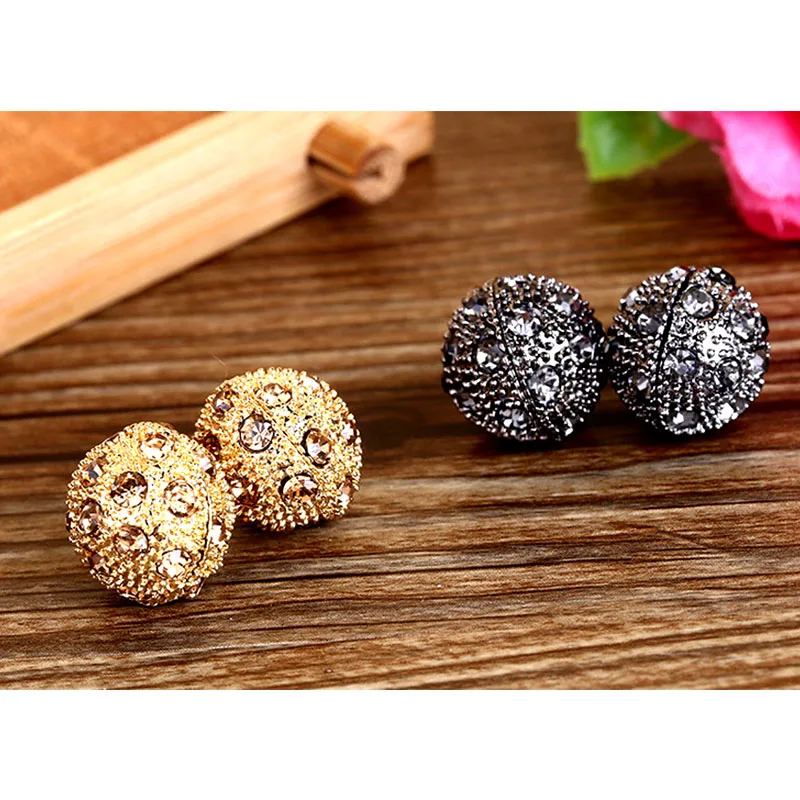 

12pcs/dozen Wholesale New Fashion Unique Ball Magnetic Brooch Strong Magnet Hijab Brooch For Women Factory Direct Price