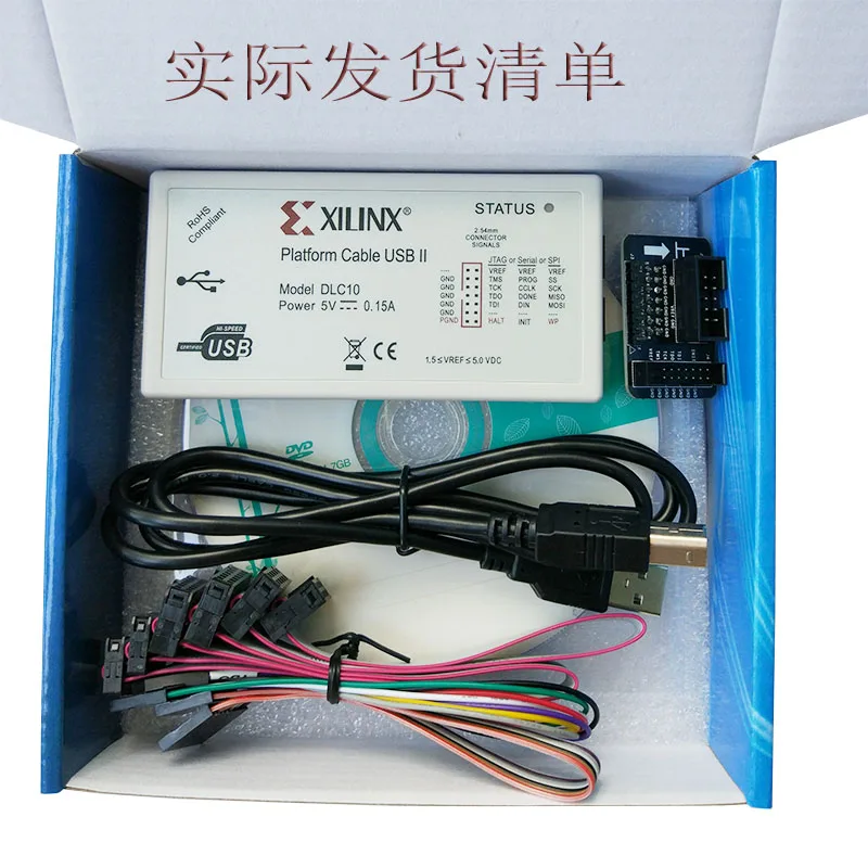 Кабель DLC10 на платформе xilinx с разъемом USB II возможностью подключения к