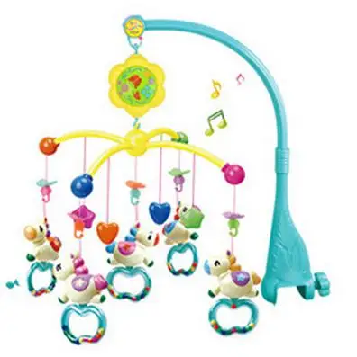 В наличии детская кровать колокольчик игрушка для новорожденных вращающаяся