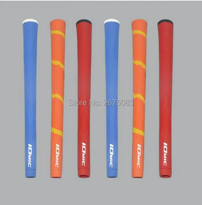 Golf grips High quality rubber IOMIC Golf irons grips 10 pcs /lot Golf wood grips Free shipping