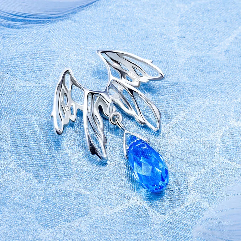 Ожерелье с изображением ледяной фантазии птицы китайский костюм фэнтези драма