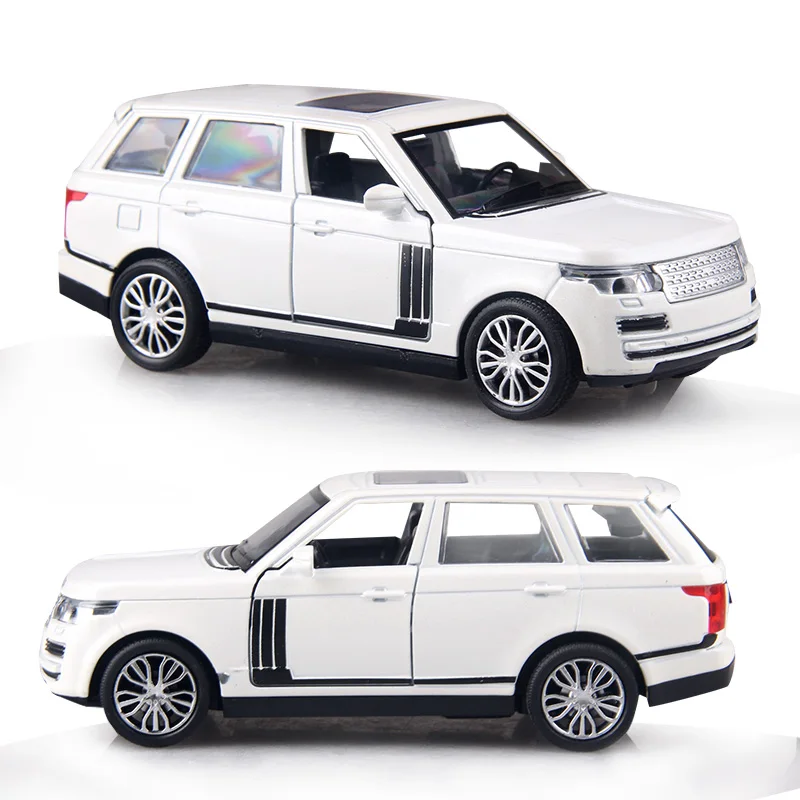 Модель автомобиля из сплава 1:32 LAND RR SUV 15 см игрушка с подсветильник кой мигающая