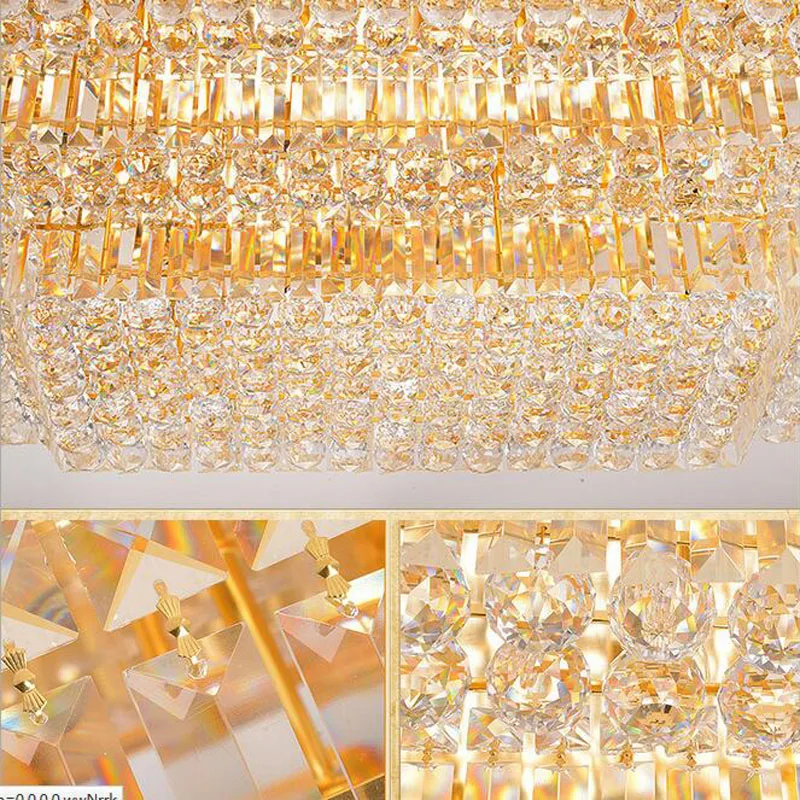 Хрустальные потолочные светильники Z с дистанционным управлением для ресторана