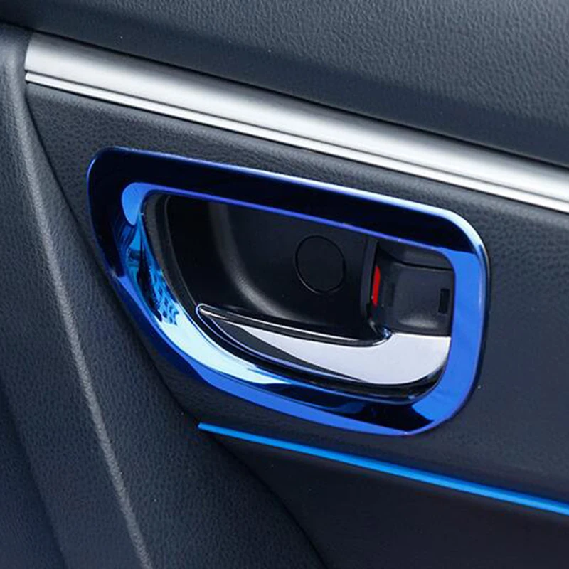 Наклейка с блестками на крышку для интерьера дверной ручки подходит Corolla S LE Levin