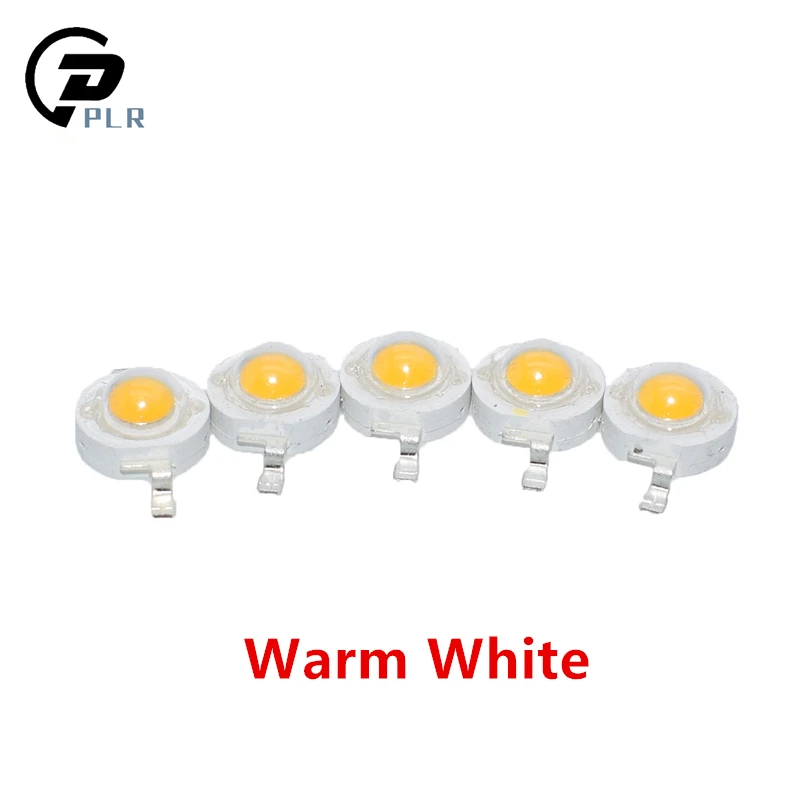 200 шт. 1 Вт/3 Вт высокомощные лампы RGB светодиодный чистый белый/теплый