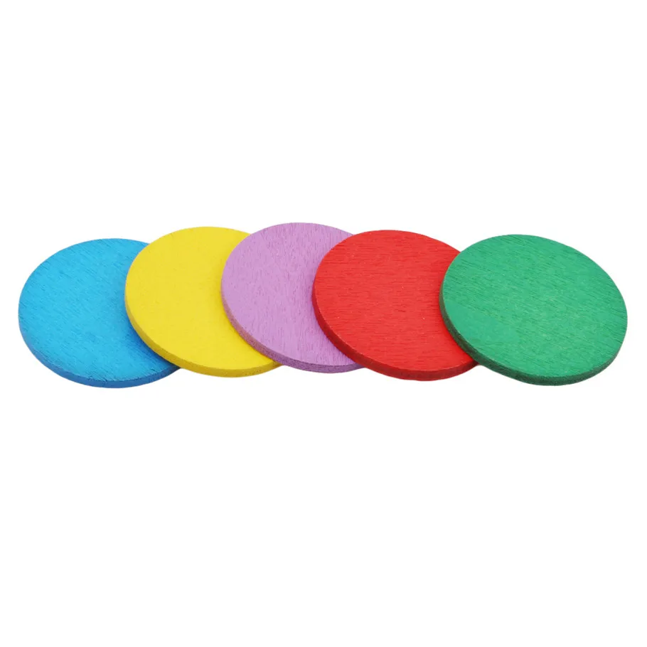 Ruiwjx детская развивающая головоломка, игрушка Математика круглый цвет деревянная игрушка Геометрическая доска деревянные блоки для детей фигурка арифметика