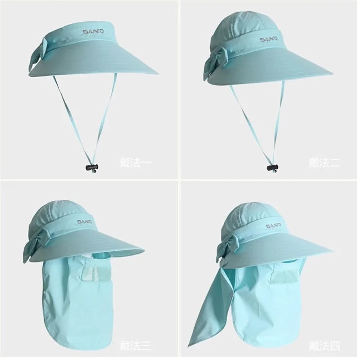 Golf Cap with Mask Dust Proof and Sun Protection Sun-shading Hat masks Anti-uv mask | Спорт и развлечения