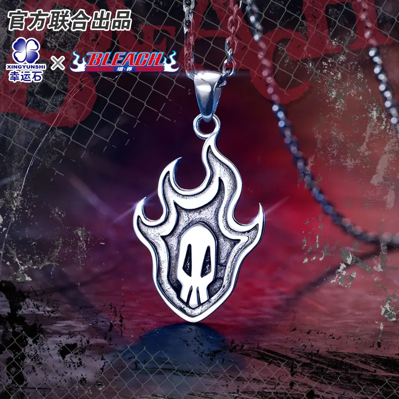 Bleach Аниме Кулон и R из стерлингового серебра 925 манга для ролевых игр Kuchiki Rukia
