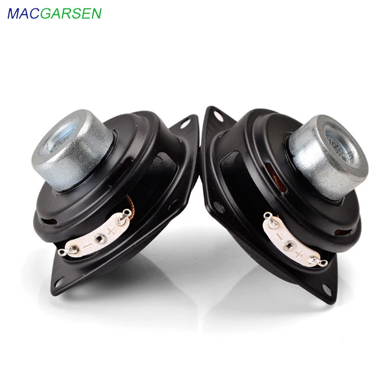 MACGARSEN 2 шт. Полнодиапазонный динамик 8 Ом 10 Вт HiFi портативный s 57 мм ремонт Саундбар