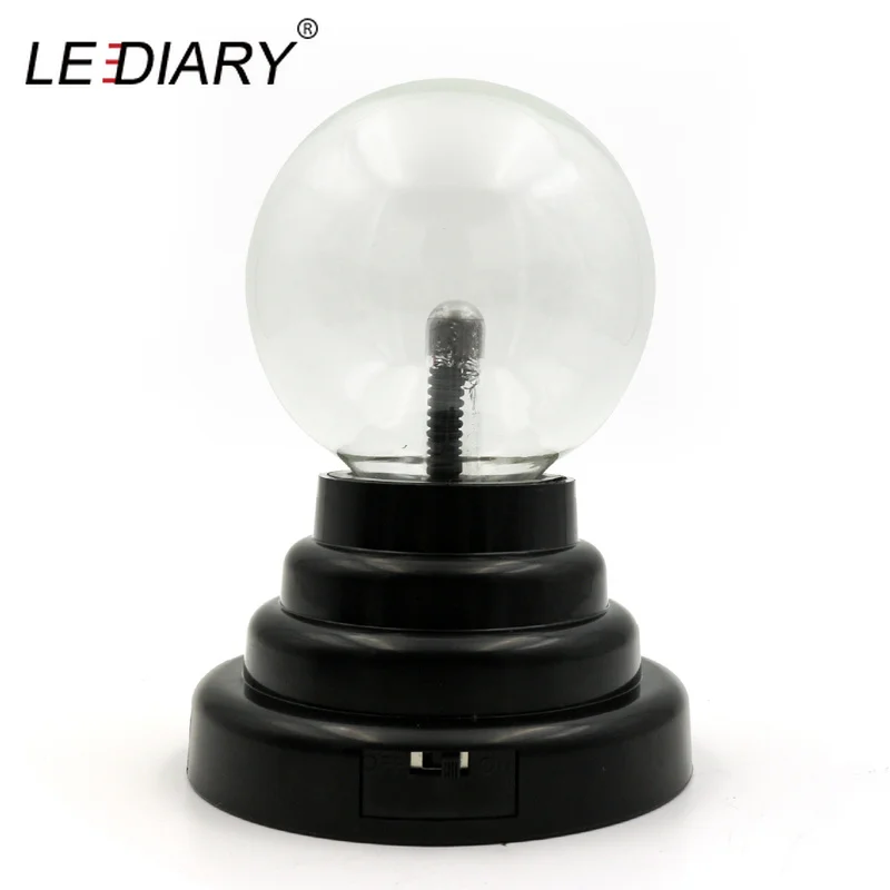 LEDIARY ночник с электростатическим управлением стеклянный шар отрицательными