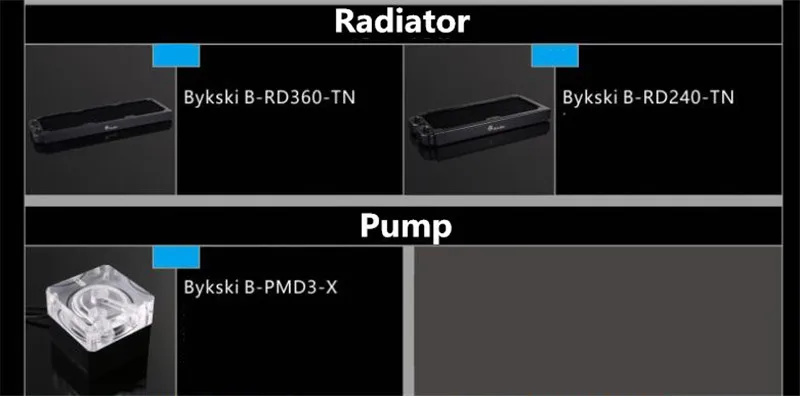 Bykski RGV-CG-ZFZ-V2 водная доска резервуар комплект для Cougar Conquer чехол D-RGB cpu/GPU водоблок программа комплект PC охлаждающий чехол