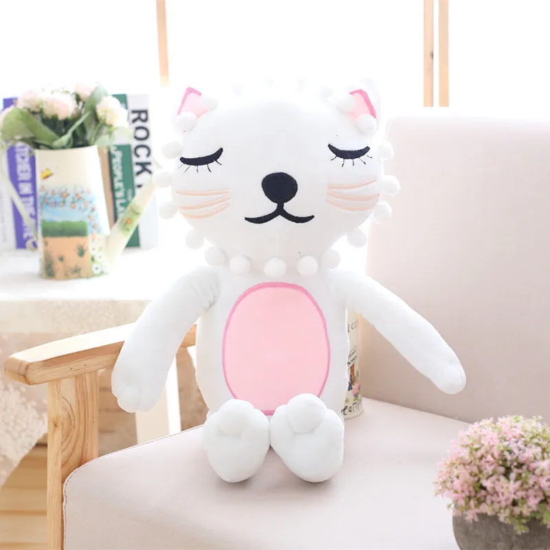 40CM/60CM New Cat Lion Stuffed Animals Toys For Children Kids Cartoon Soft Baby Soothe Dolls Throw Pillow Toy | Игрушки и хобби