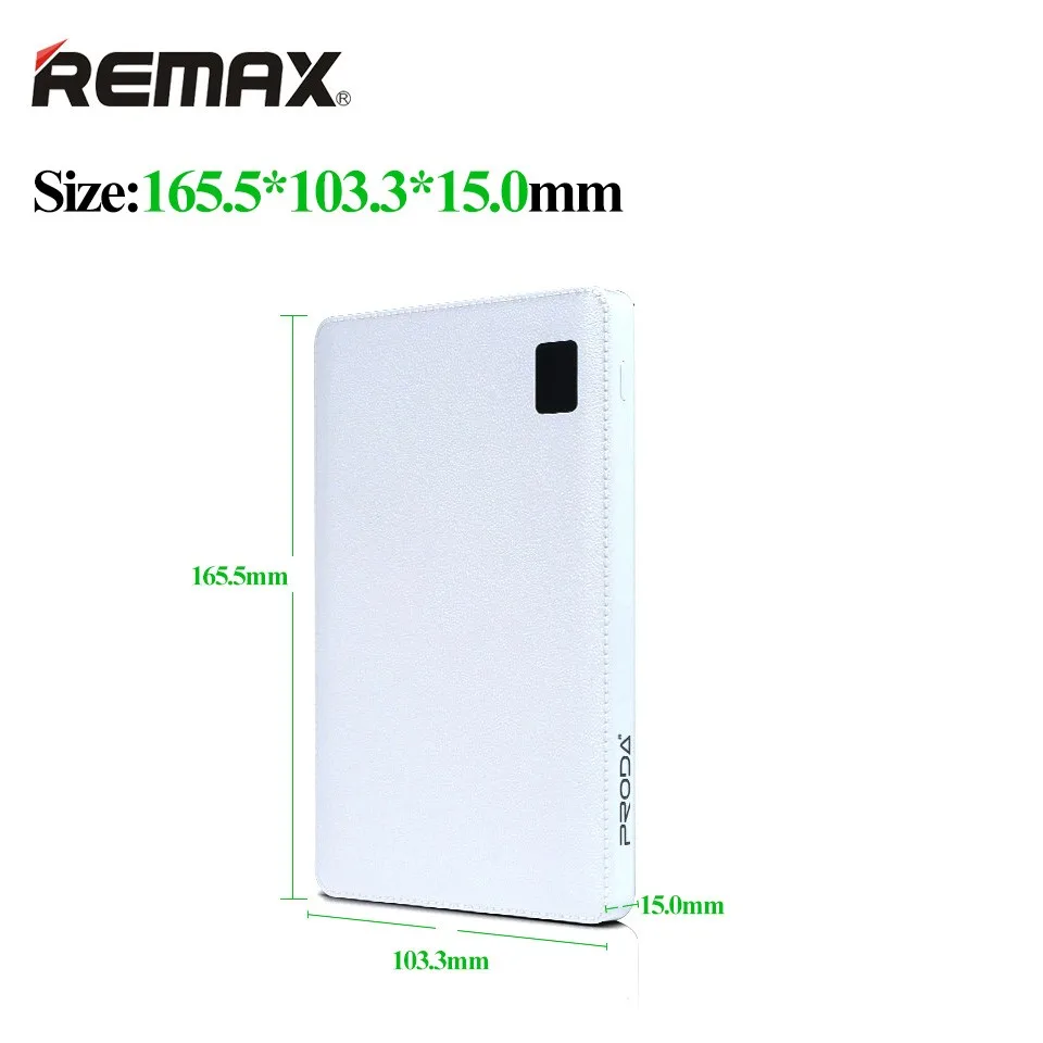 Портативное зарядное устройство remax на 30000 мАч Внешнее 4 USB для быстрой зарядки iPhone