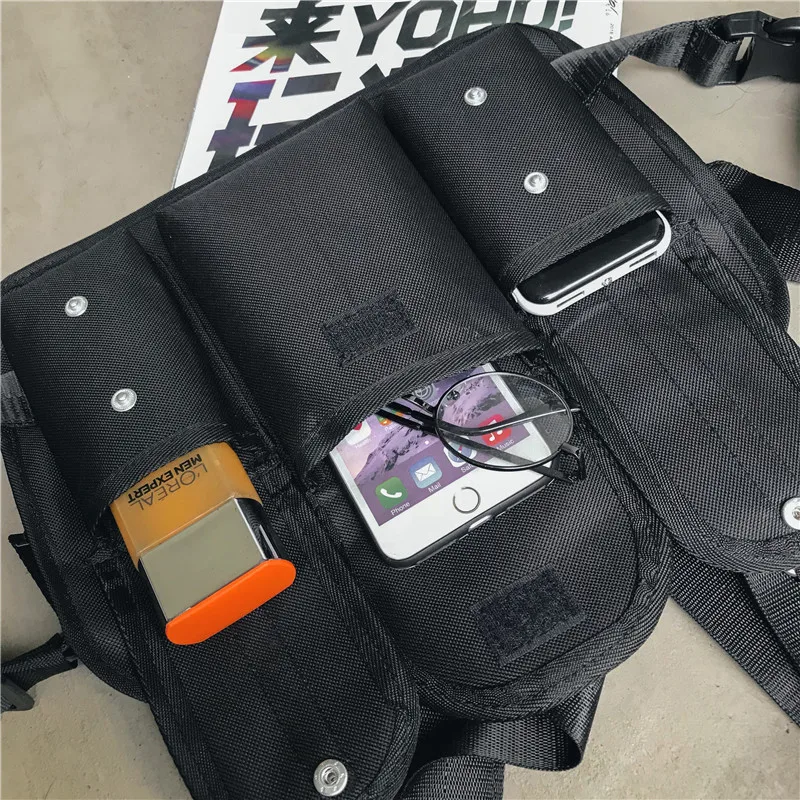 BILLETERA модная Грудь rig поясная сумка хоп Уличная одежда функциональная