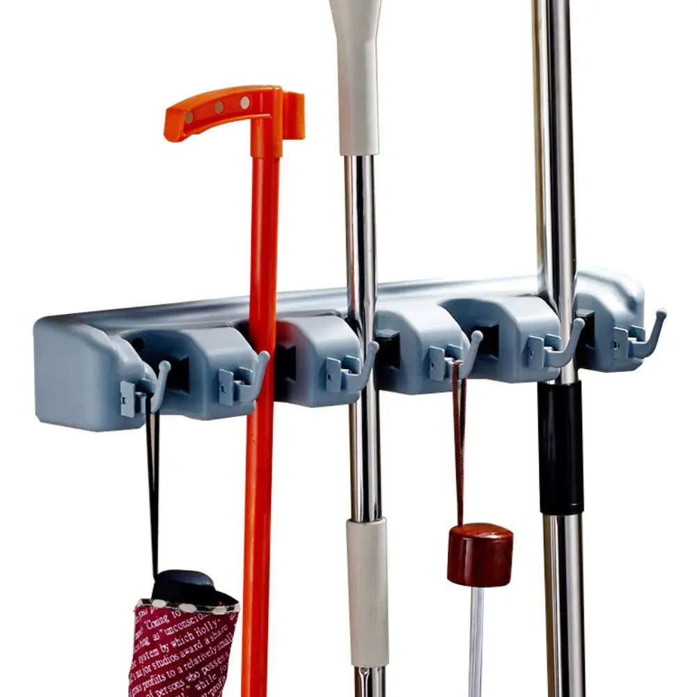 Multifunctional Magic Mops Brooms Holder Tool Kitchen Garden Storage Organizer | Дом и сад