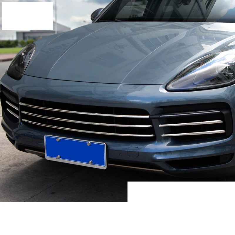 Lsrtw2017 передняя решетка из нержавеющей стали для автомобиля porsche cayenne 2018 2019 |