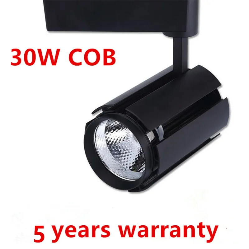 30W COB светодиодный Трек Светильник лампы чип Светодиодный точечный светильник