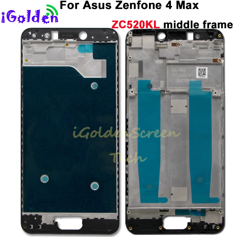 Новинка хорошее качество средняя Рамка Замена для Asus Zenfone 4 Max ZC520KL Черный Белый