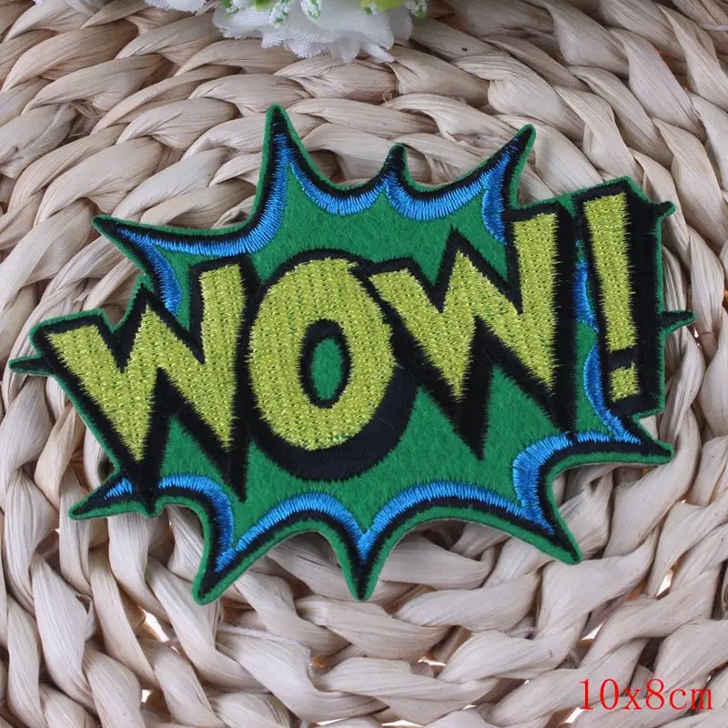 OMG WOW пластырь с надписью со слоганом Детские Мультяшные милые пластыри утюгом