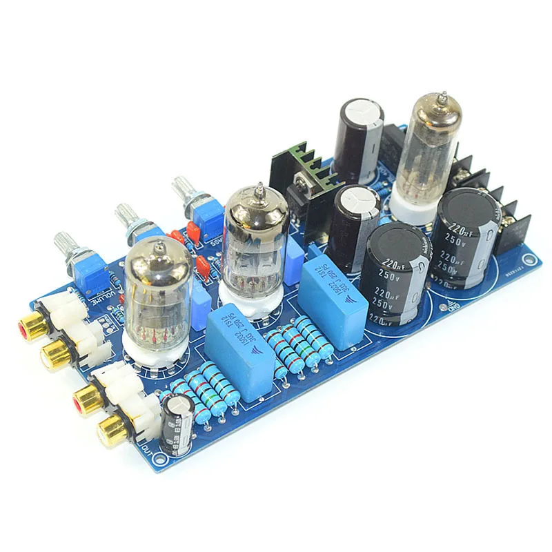 6N1 Tone Board Hi-Fi аудио усилители усилитель трубки Плата усилителя | Электроника