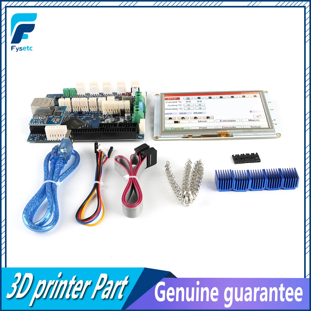 Clone Duet 2 Ethernet усовершенствованная 32 битная Электроника V1.04 с 5 дюймовым панелью 5i