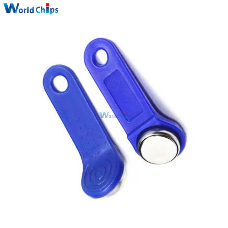 TM Card iButton Tag с настенным держателем синий M97 | Электронные компоненты и