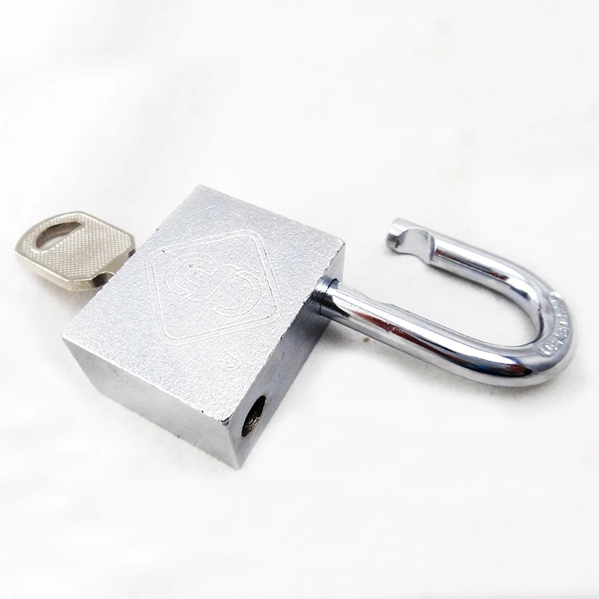 Цилиндрический замок с квадратным кодом 40 мм водонепроницаемый стальной