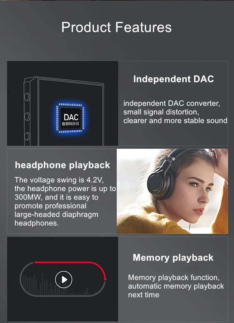 Yescool S5 Hi-Fi стерео без потерь лектор музыкальный MP3 плеер мини Спорт walkman 128G TF аудиофил flac DSD полный формат декодирования
